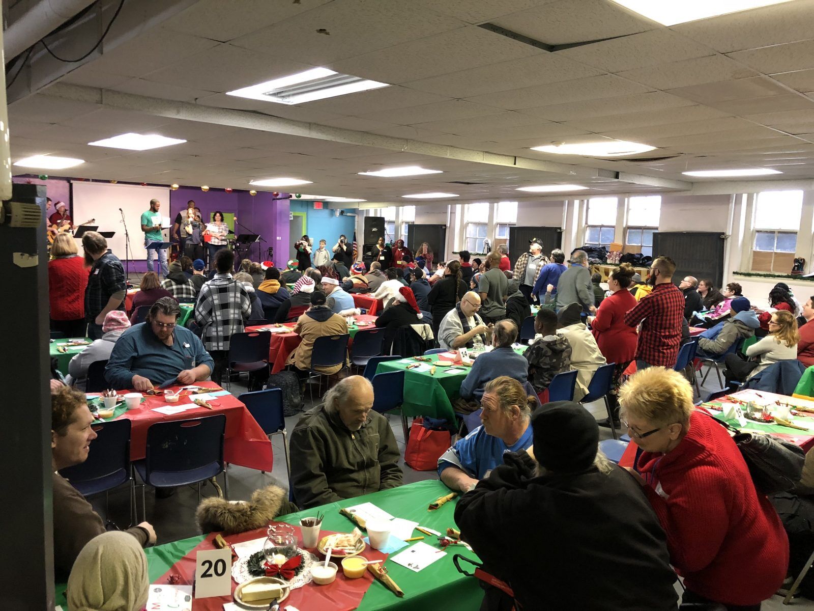 Many of those in need in Buffalo